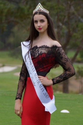 Canberra girl Rosa Green who is a student at St Clare?s College Griffith will represent the ACT at the Miss Teen Galaxy Australia National Final in March.
