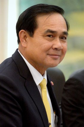 Thailand's military leader and Prime Minister, Prayuth Chan-ocha.