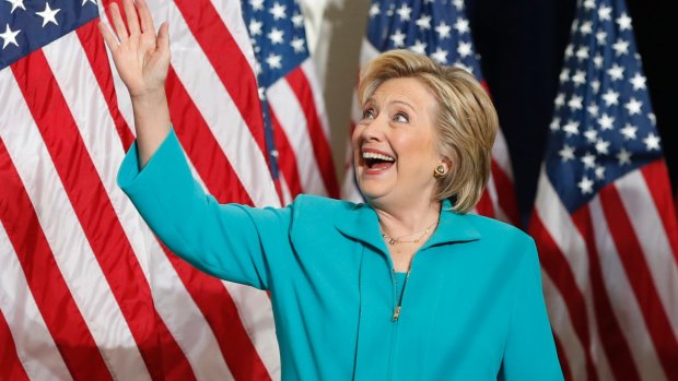 Democratic presidential candidate Hillary Clinton in Reno, Nevada.