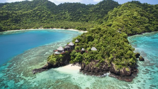 There are just 25 residences on this 12 square kilometre island.