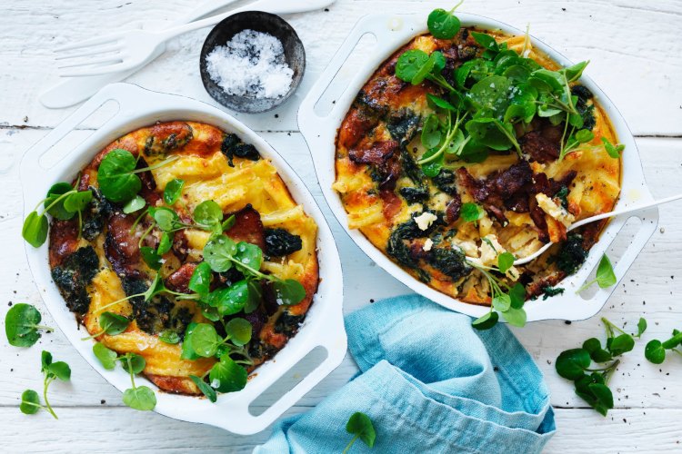 Jill Dupleix's mac 'n' cheese frittata.