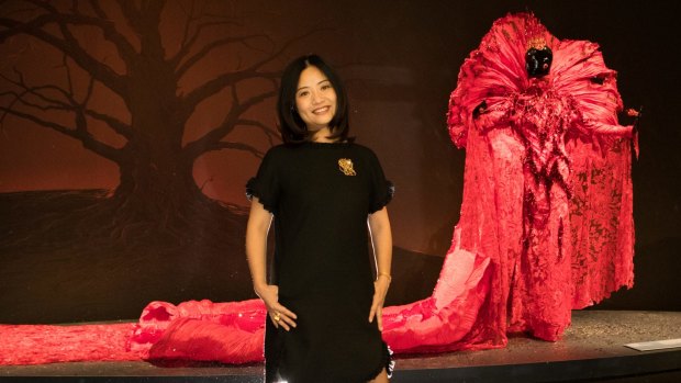 Fashion designer Guo Pei.
