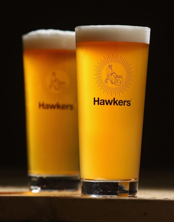 Hawkers pale ale.