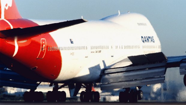 A Perth bound Qantas flight was delayed after the plane was too heavy to fly.