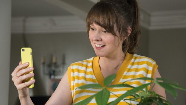 Australian comedian Claudia O'Doherty in <i>Love</i>, her upcoming series on Netflix.