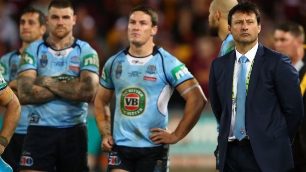 'Best advocates': Mal Meninga says the Blues players' support for Laurie Daley speaks volumes.