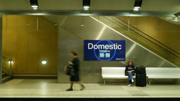More people are catching the train from Sydney Airport despite the steep ticket prices. 