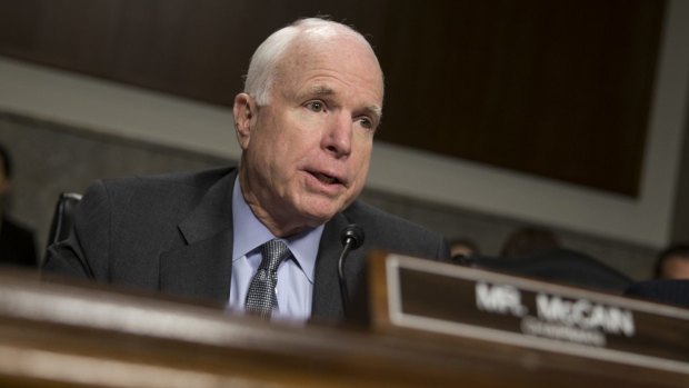 Senator John McCain has condemned Donald Trump.