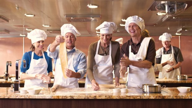 Oceania Cruises: Riding the waves with cooking classes.