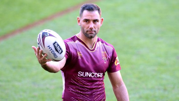 Focused: Cameron Smith believes Queensland can take 2017's State of Origin to a Suncorp Stadium decider.
