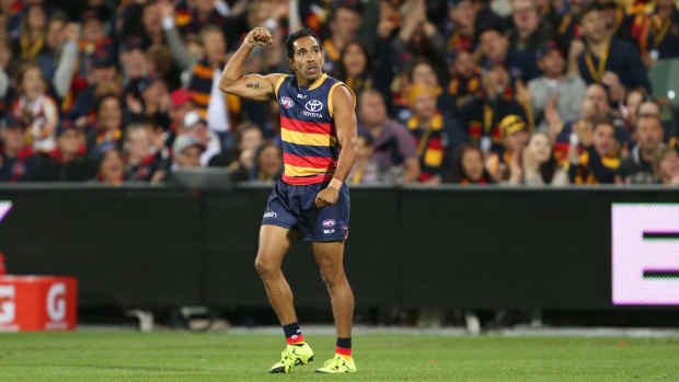 Eddie Betts: The former Carlton player has signed a three-contract extension with Adelaide.