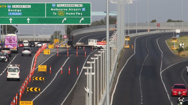 The Tullamarine Freeway will be closed again this week