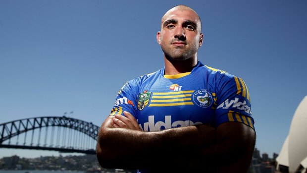 "Missing Jon never gets easy": Parramatta's Tim Mannah, who lost his brother Jon to illness. 