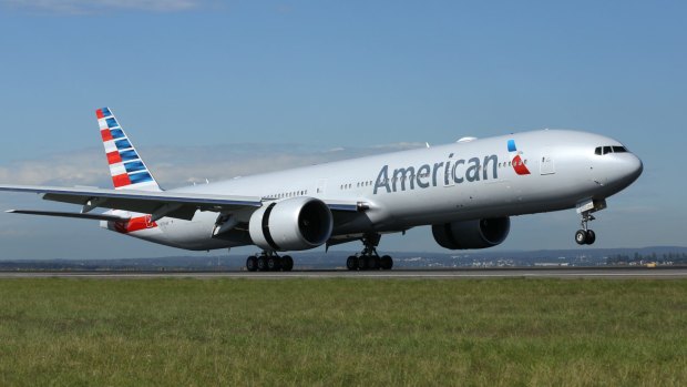 Appealing option: The Wi-Fi capability adds to the American Airlines experience.