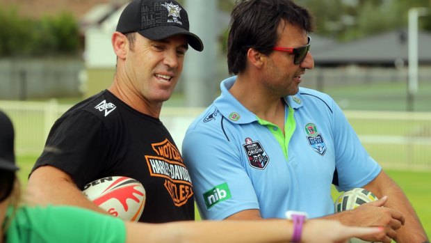 Logical choice: Brad Fittler is considered the obvious option to take over from Laurie Daley as the next coach of New South Wales.
