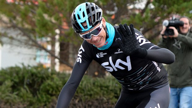Another one: Chris Froome of Britain is the latest star to be caught up in doping allegations.