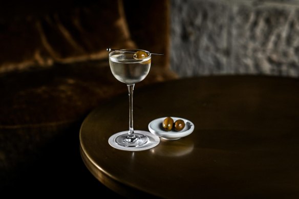 Jeff Schroeter's (Beckett's in Glebe) chef's martini.