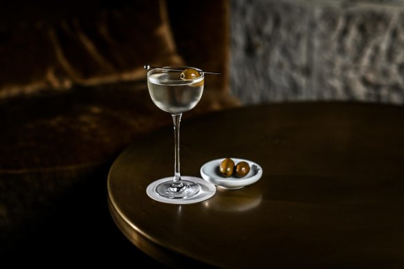 Jeff Schroeter's (Beckett's in Glebe) chef's martini.