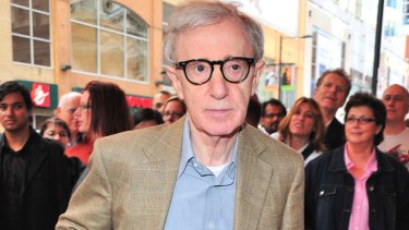 Woody Allen at a film premiere in Toronto.