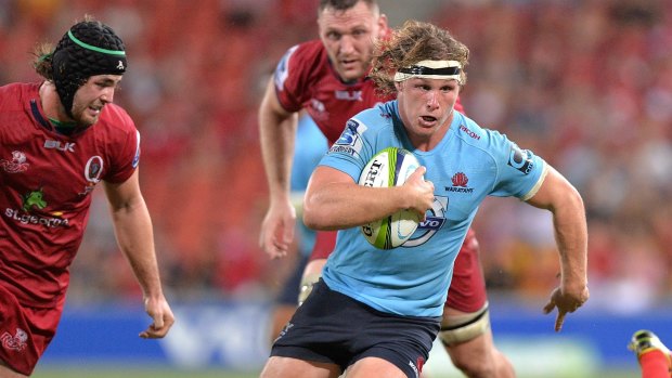 Beyond comparison: Waratahs assistant coach Daryl Gibson said Michael Hooper can do things David Pocock would struggle with.