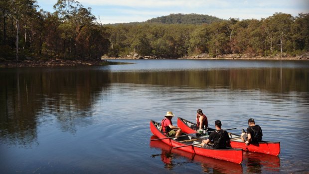 Wildfest canoeing.