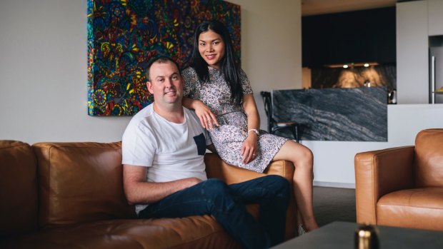 Tim van der Linden and Panatda rent out their Acton apartment on Airbnb
