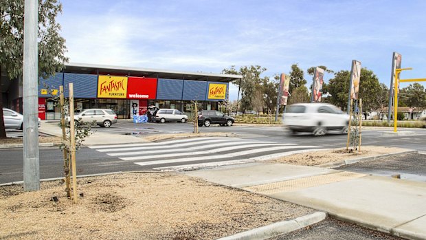 The Rocklea Homemaker Centre in Bendigo. 