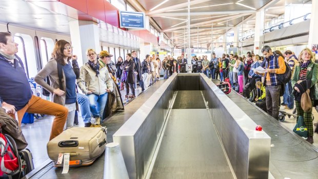Waiting for your luggage at the baggage carousel can be a nightmare.