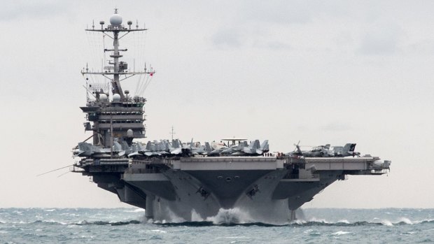 Queensland could potentially become a refuelling station for the US Navy's biofuel fleet, if it becomes available and in the quantities the navy needs.