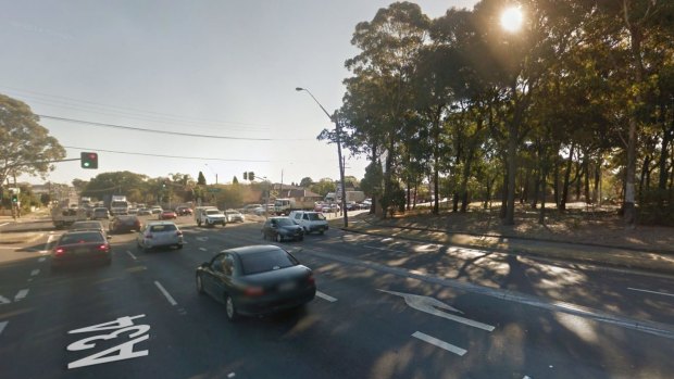 Police are hunting for a man who approached a girl on the corner of Canterbury and King Georges Road, Wiley Park
