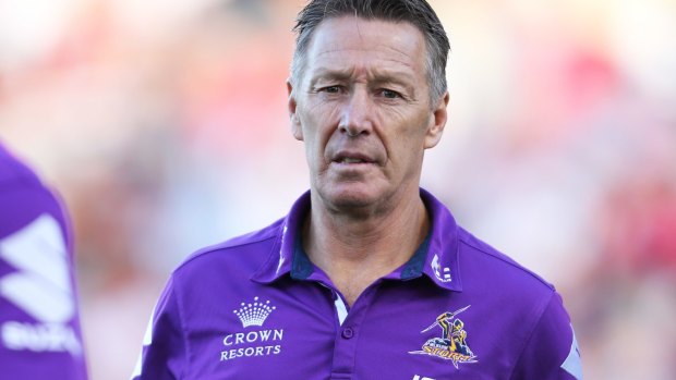 War of words: Melbourne coach Craig Bellamy has escalated comments on Parramatta's defensive tactics.