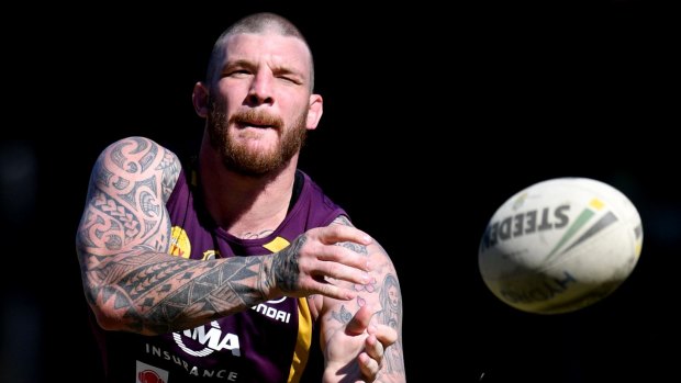 Lining them up: Josh McGuire is looking ahead to another clash with Parramatta.