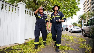 Toowoomba tation officers Stewart Lange and Kerry Weir