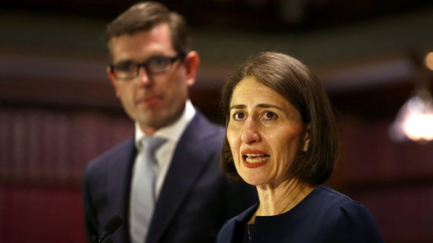 NSW Premier Gladys Berejiklian and Treasurer Dominic Perrottet.