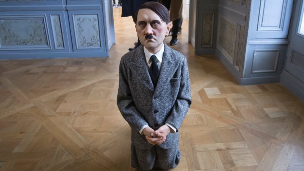 A controversial sculpture of Adolf Hitler by Maurizio Cattelan takes centre stage at the museum Monnaie de Paris. The exhibition closes this week.