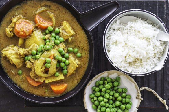 A mild, child-friendly version of Japanese curry.
