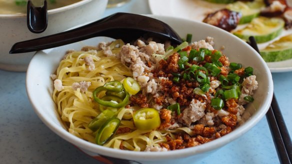 Hakka mee at Toast and Roast.