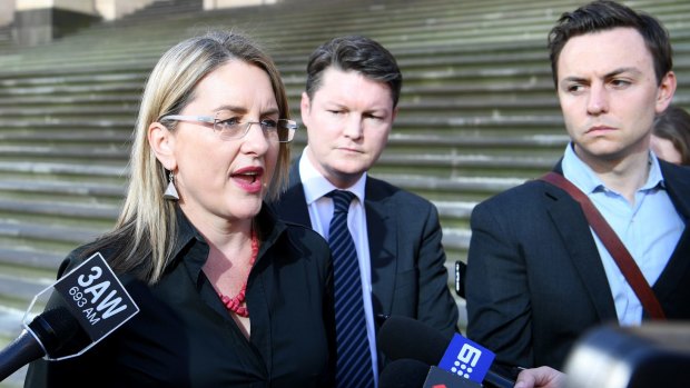 Public Transport Minister Jacinta Allan says taxis will be put on a "level playing field".