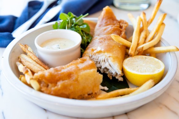 Fish and chips get an upgrade.