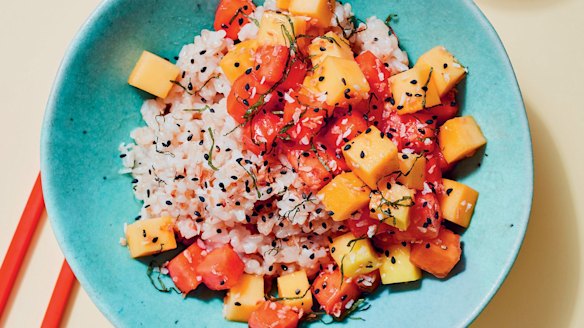 Poke reinvented and the secret to perfectly cooked rice