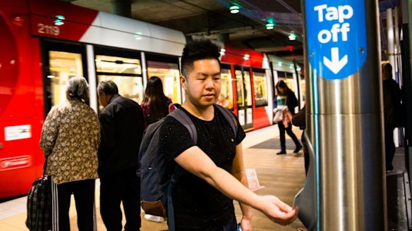 Student Lawrence Lo says Opal running is a 'challenge that rewards'.