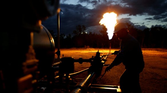 The industry says just 0.02 per cent of the gas developed vents as methane to the atmosphere.