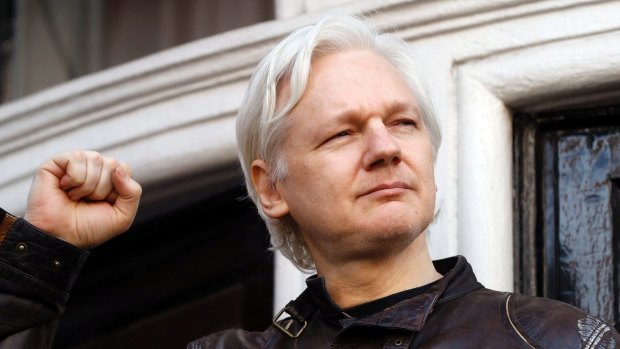 Julian Assange, WikiLeaks' leader.
