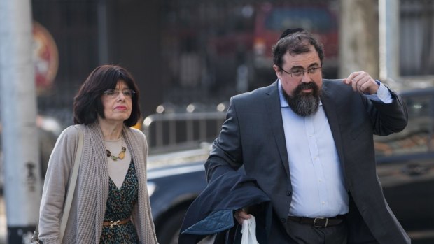 Stera and Mordechai Gutnick were questioned at the Federal Court on Monday.