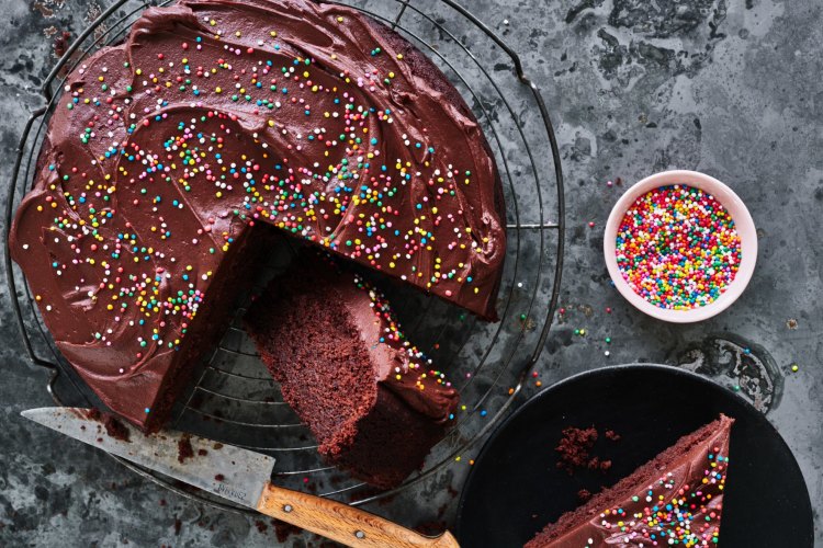 Chocolate ricotta cake