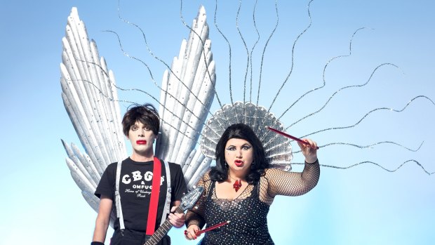 Otto & Astrid aka Die Roten Punkte aka Clare Bartholomew and Daniel Tobias will perform their show <i>Eurosmash!</i> for Sydney Festival 2017.