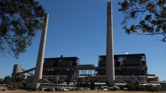 AGL's Liddell power station in the Hunter Valley.