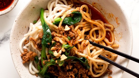 Slurp to it: Sichuan dan dan noodles.