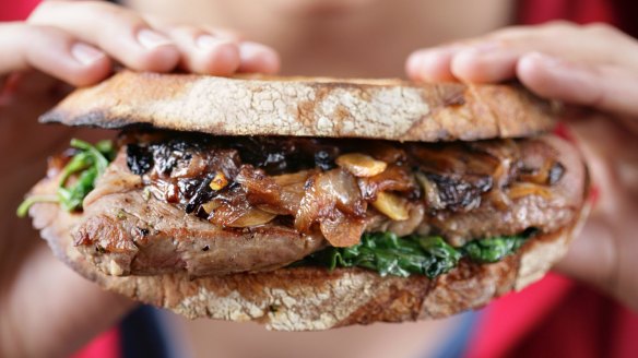 The steak sandwich may not be so bad for you after all. 