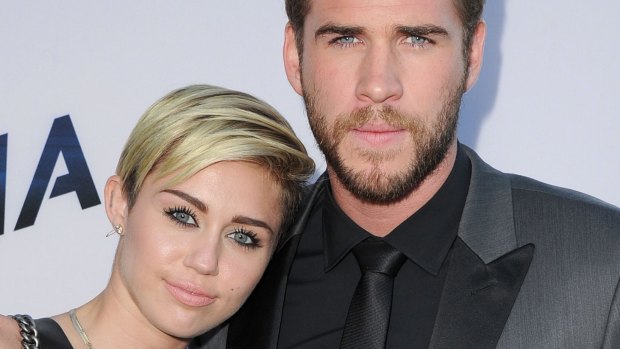 Back together? Miley Cyrus and Liam Hemsworth in 2013.